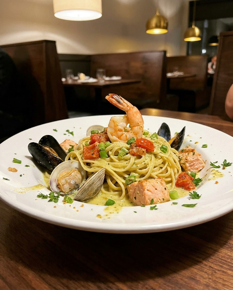 Seafood Linguine