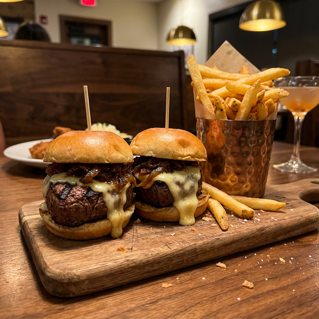 Filet mignon sliders