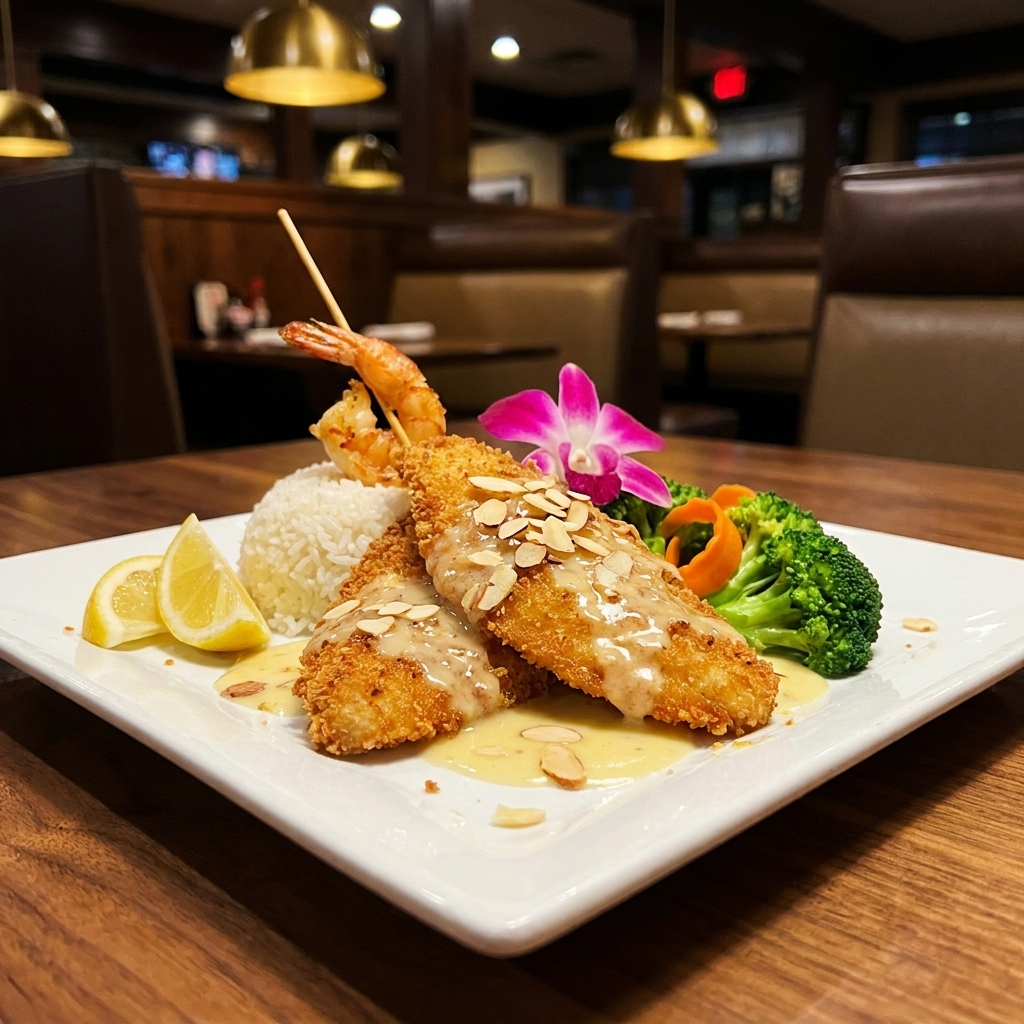 Pan-seared sand dabs